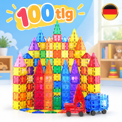 100 teile magnetische fliesen - 100,