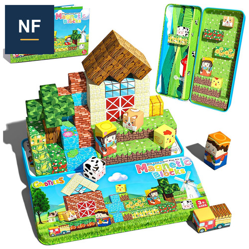 Magnetische bausteine - magnetische,