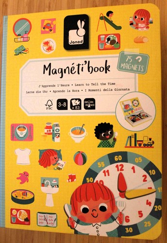 Janod magneti book uhrzeit - magneti`book,
