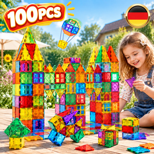 100 teile magnetische - teile,