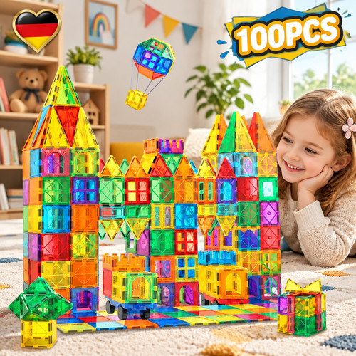 100 teile magnetische - teile,