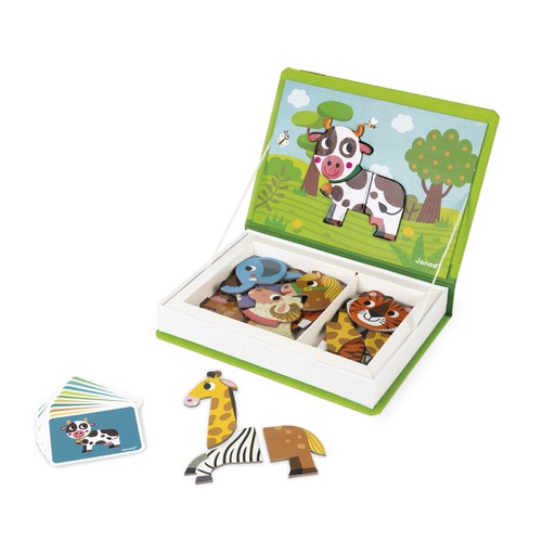 Janod 02723 magnetbuch tiere - 02723,